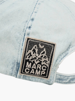 Marc Jacobs Cap Tattoo Patch Denim Light Wash