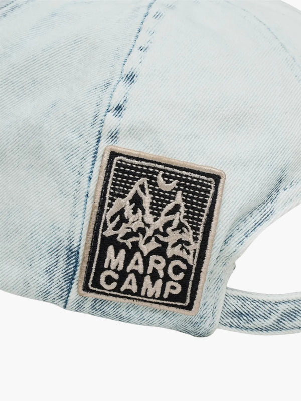 Marc Jacobs Cap Tattoo Patch Denim Light Wash