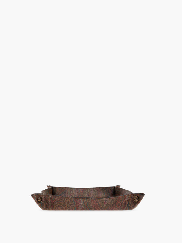 Etro Trays Arnica Square Tray 25X25 Red