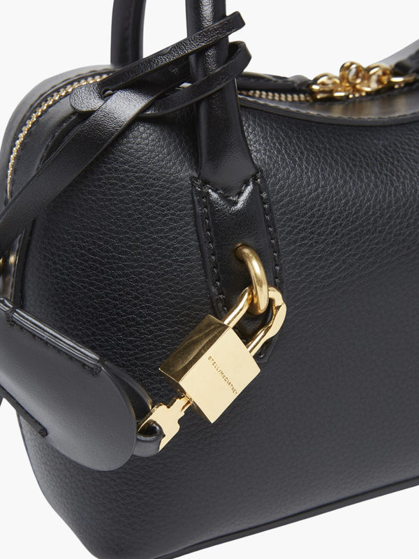 Stella Mccartney Bag Stella Ryder Small Embossed Grainy Eco Black