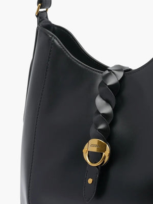 Isabel Marant Altay Hobo Shoulder Bag Black