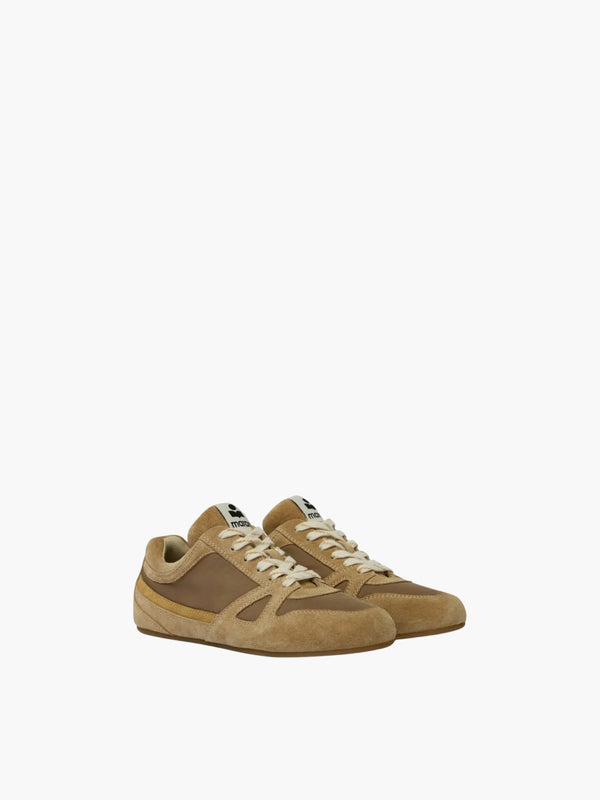 Isabel Marant IS23 Sneakers Suede White Lace Khaki
