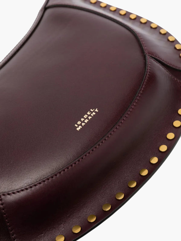 Isabel Marant Naoko Shoulder Bag Burgundy