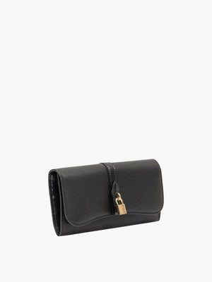 Stella Mccartney Wallet Stella Ryder Continental Embossed Black