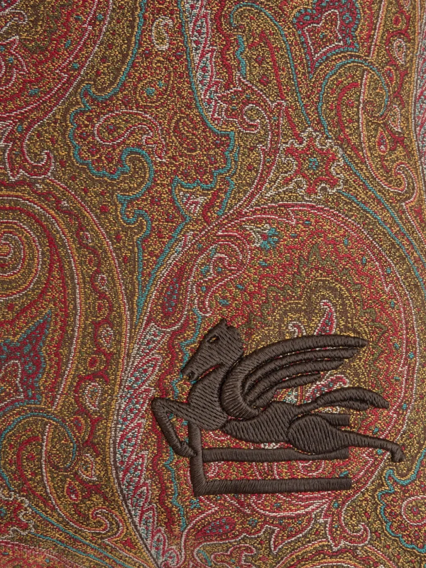 Etro Arnica Embroidered Cushion W/Cord 45X45  Multi