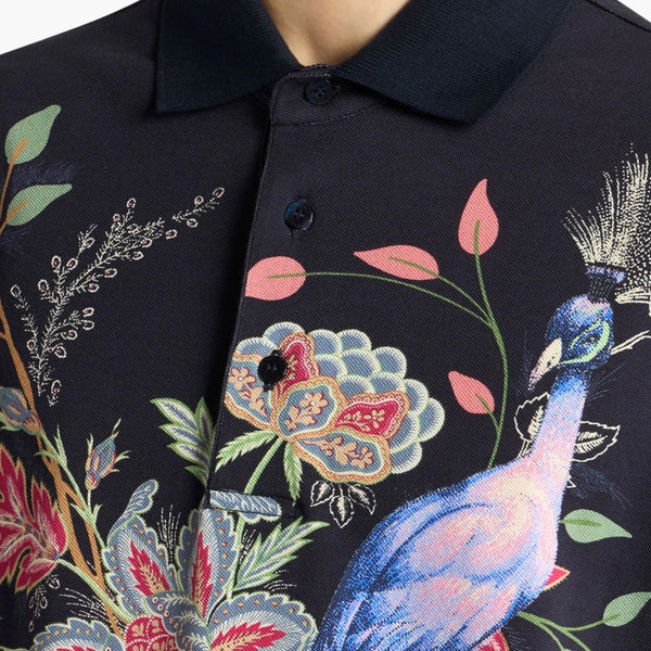 Etro Golfer Peacock Garden Multi