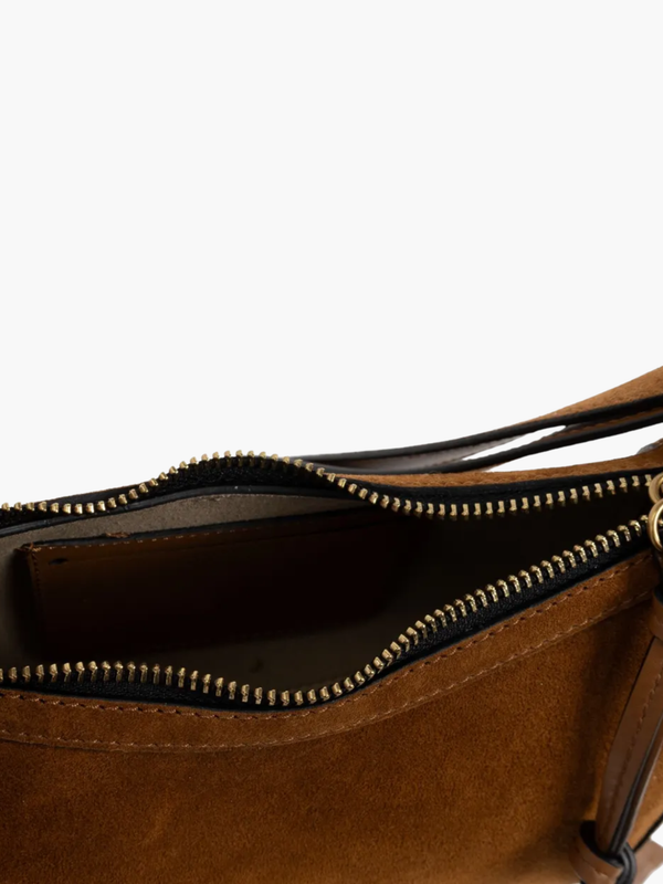 Isabel Marant Bag Oskan Moon Shoulder Cognac