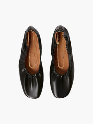 Stella Mccartney Slip-ons Ss2 Ballerina Chain Black