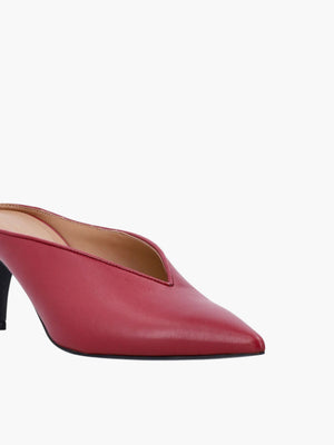 Stella Mccartney Mules Sm1 Brushed Shiny Red