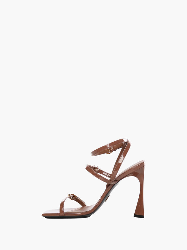 Stella Mccartney Heels Elsa Sandal Patent Alter Mat Macaroon