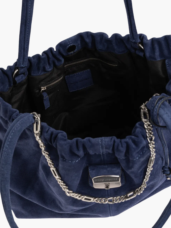 Marc Jacobs Bag Suede Cristina  Tote Navy
