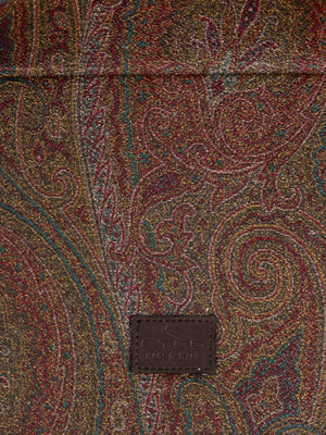 Etro Trays Arnica Square Tray 25X25 Red