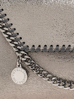 Stella Mccartney Bag Falabella Wallet W/ Chain Eco Shiny Light Lime Green