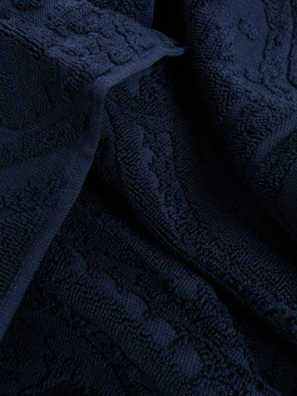 Etro Towels Capri Bath Towel 100X150 Navy
