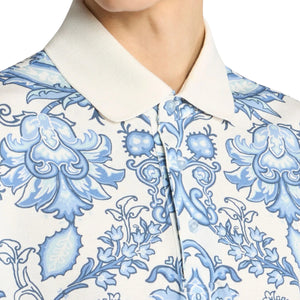 Etro Golfer Allover Print Blue-White