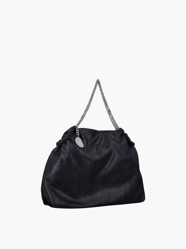 Stella Mccartney Bag Falabella Drawstring Eco Shaggy Deer Black