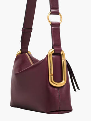 Marc Jacobs Bag Medium Shoulder Bag Dark Port