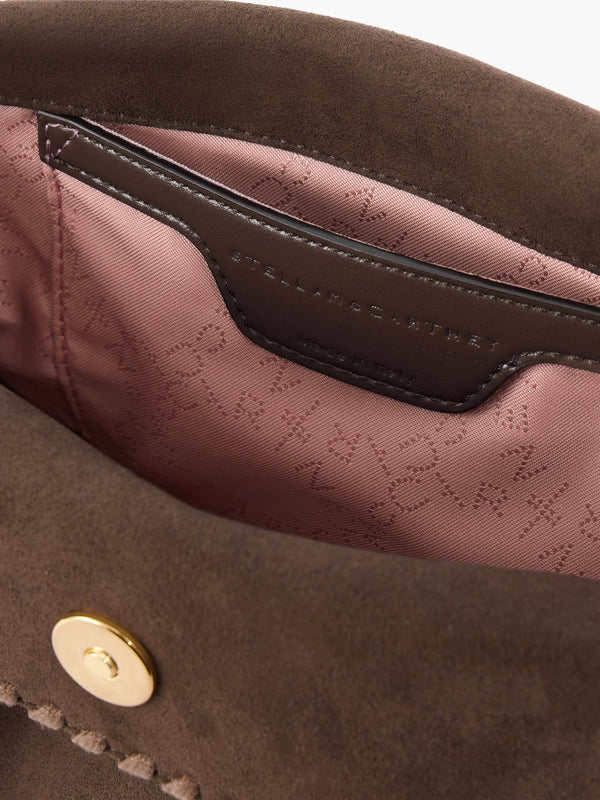 Stella Mccartney Bag Falabella Mini Alter Suede Moka