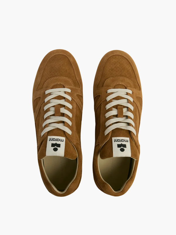 Isabel Marant IS21 Sennyh Low Sneakers Cognac