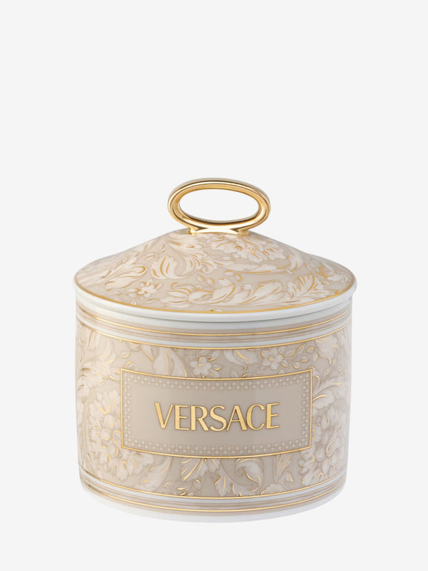 Versace  Barocco  Scented Candle2Pc.Md Beige