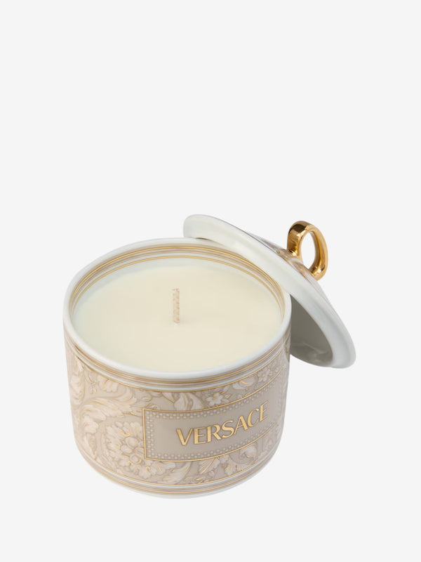 Versace  Barocco  Scented Candle2Pc.Md Beige