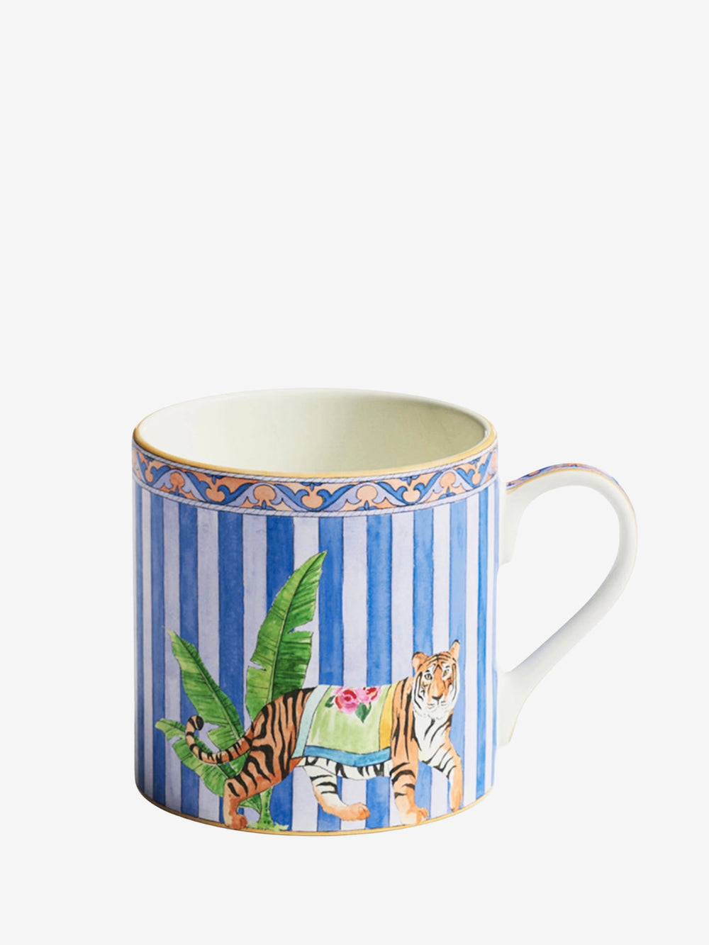 Lisa Corti Mug Porcelain Sariska Blue Unica