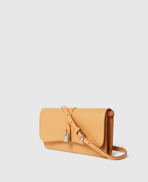 Stella Mccartney Wallet  Ryder With Strap Embossed Honey