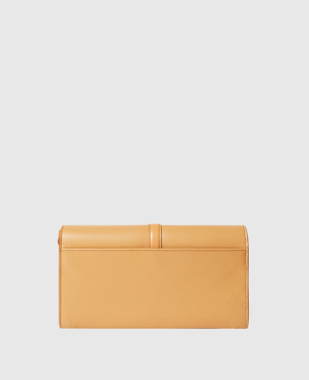 Stella Mccartney Wallet  Ryder With Strap Embossed Honey