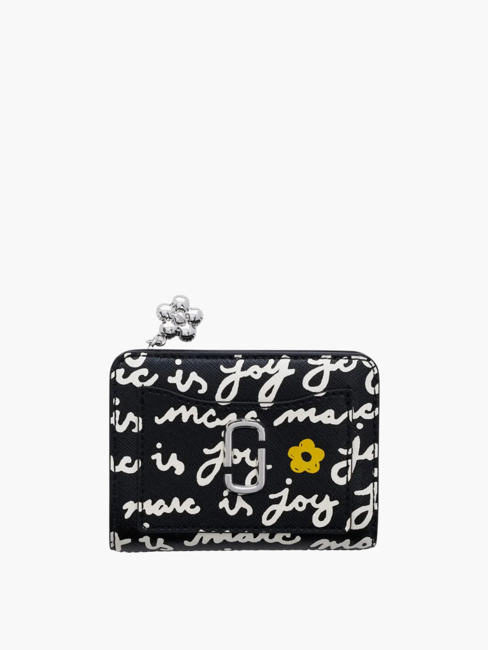 Marc Jacobs Wallet Mini Compact Marc is Joy Utility  Black Multi