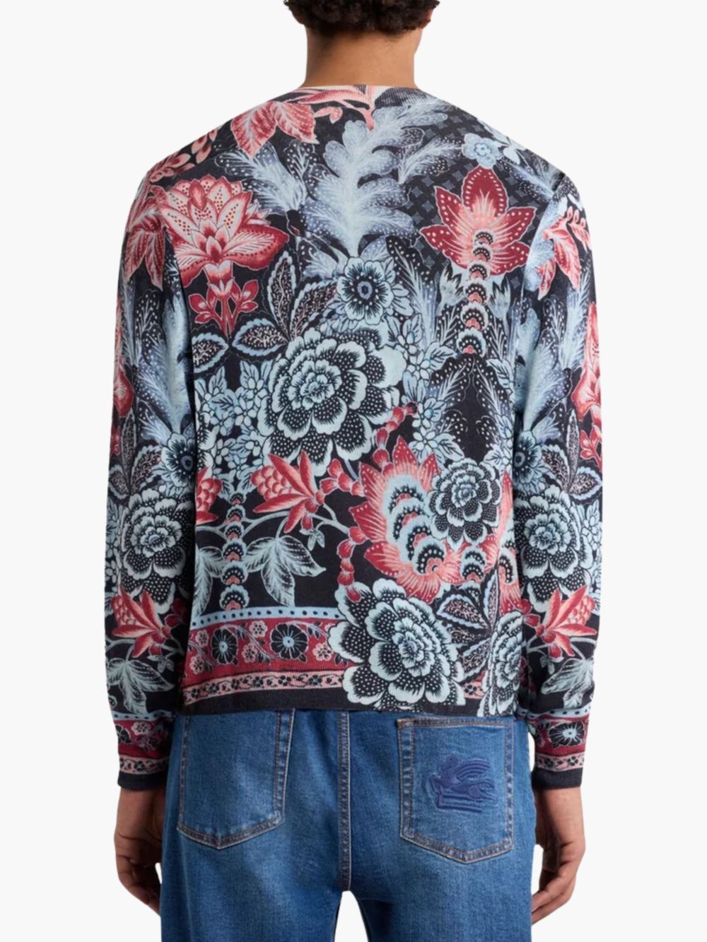 Etro Sweater Allover Print Multi