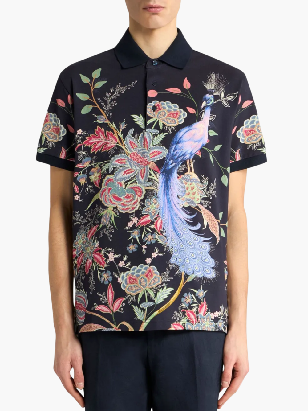 Etro Golfer Peacock Garden Multi