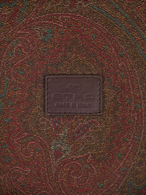 Etro Arnica Square Tray 25X25  Brown