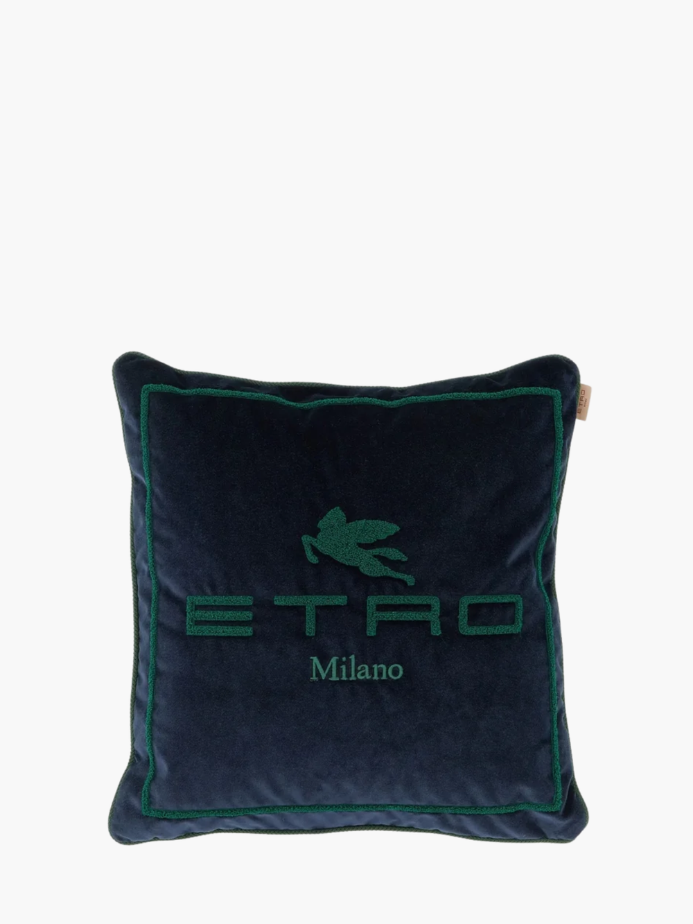 Etro Sponge Embroidered Cushion W/Cord 45X45  Multi