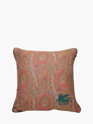 Etro Arnica Embroidered Cushion W/Cord 45X45  Multi