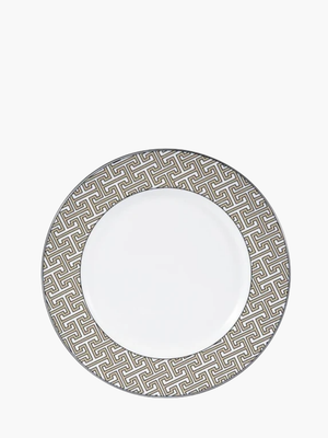 O.W.London Dinner Plate Pk2 Truffle Maze Design Boxed