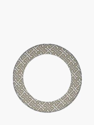 O.W.London Dessert Plate Pk2 Truffle Maze Design Boxed