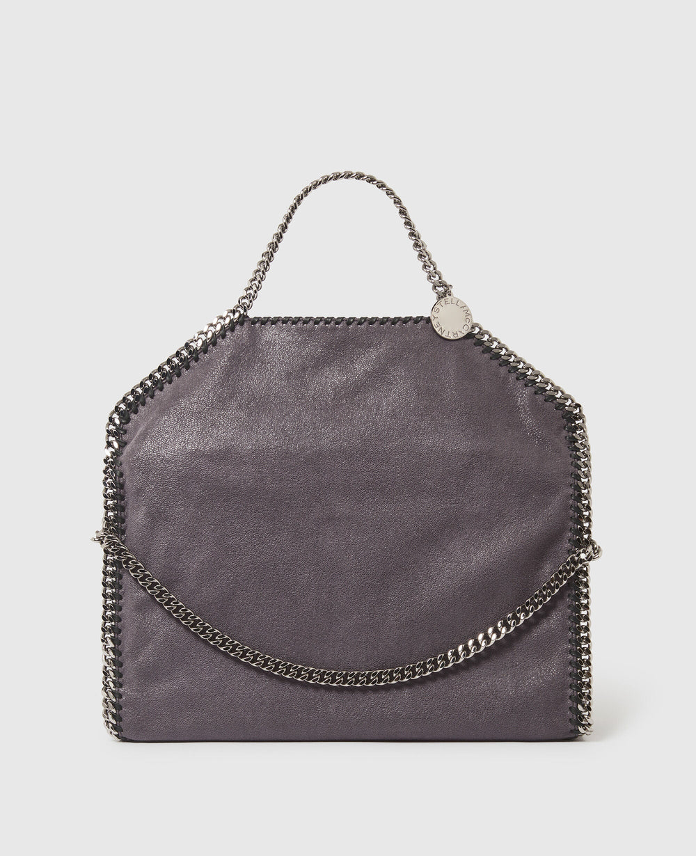 Stella Mccartney  Bag Falabella 3-Chain  Eco Shaggy Deer Grey
