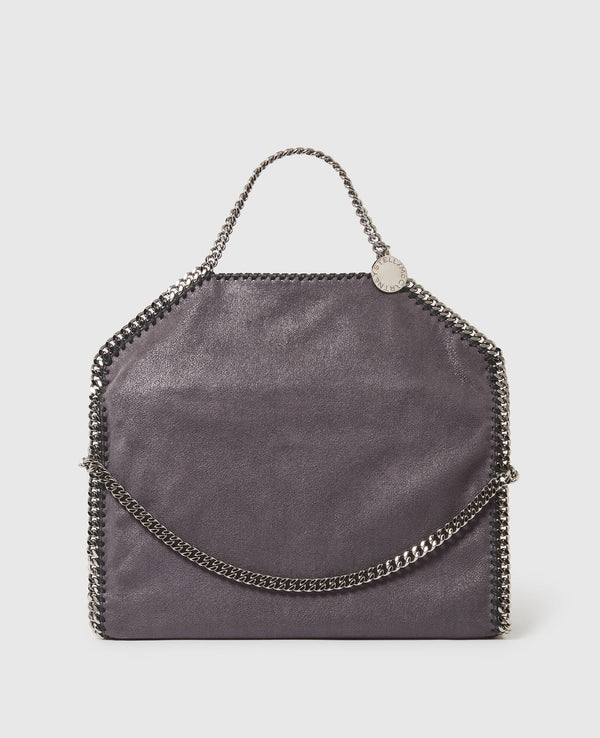 Stella Mccartney  Bag Falabella 3-Chain  Eco Shaggy Deer Grey