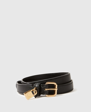 Stella Mccartney Belt  Ryder Small  Embossed Grainy Eco Black