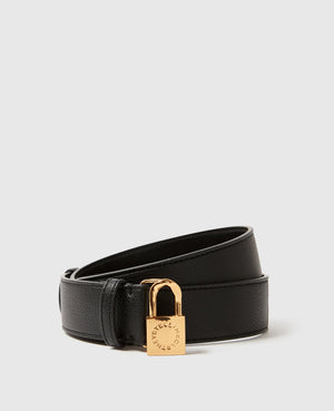 Stella Mccartney Belt  Ryder Medium  Embossed Black
