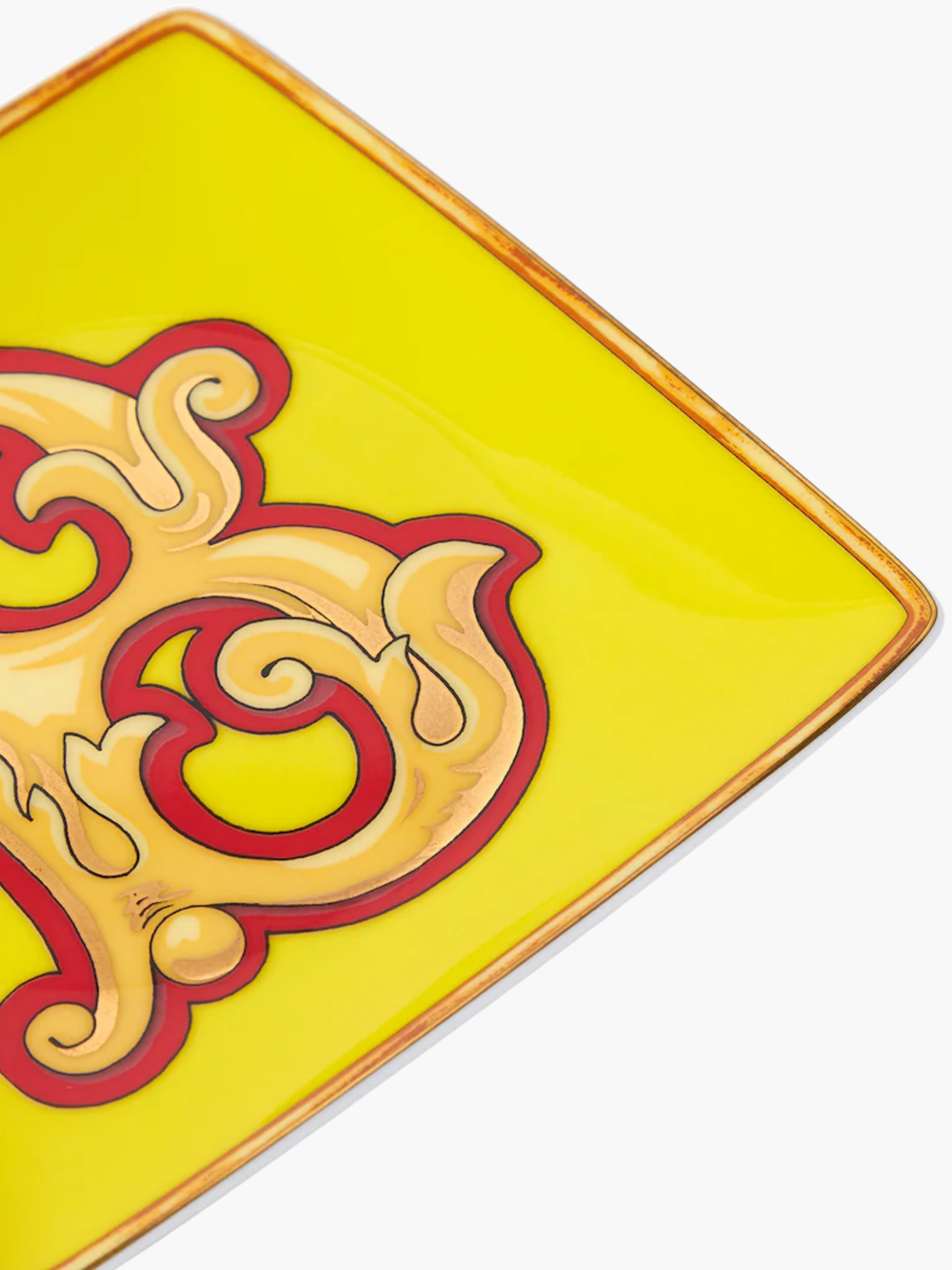 Versace  Holiday Alphabet B Bowl 12 Cm Sq. Flat