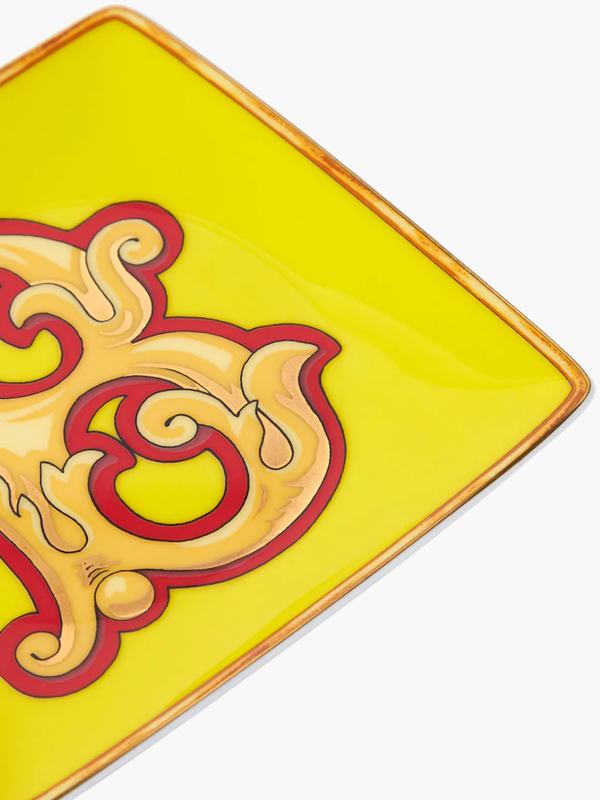 Versace  Holiday Alphabet B Bowl 12 Cm Sq. Flat