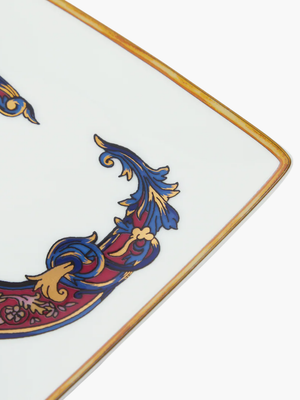 Versace  Holiday Alphabet C Bowl 12 Cm Sq. Flat