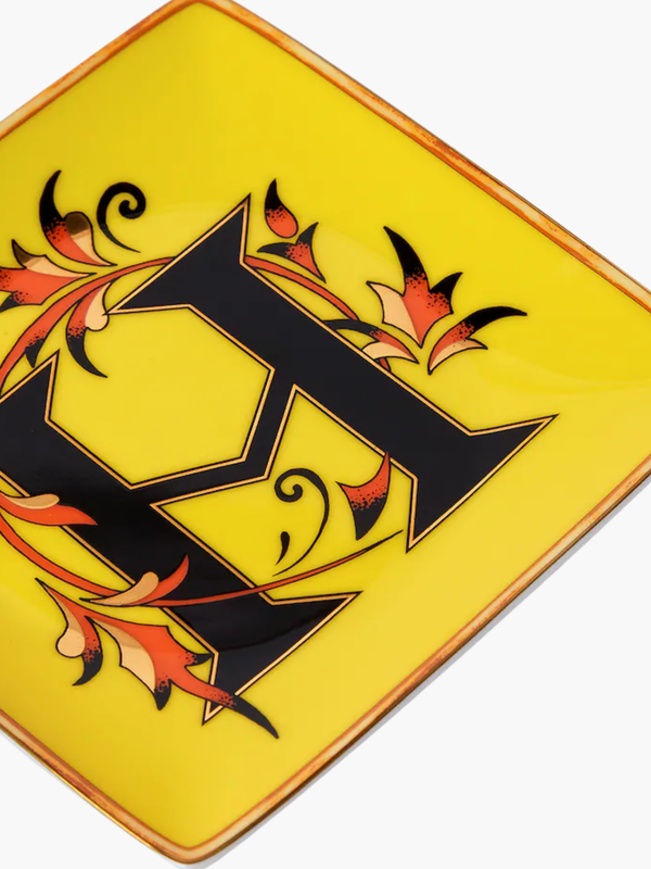 Versace  Holiday Alphabet H 1 Bowl 12 Cm Sq. Flat
