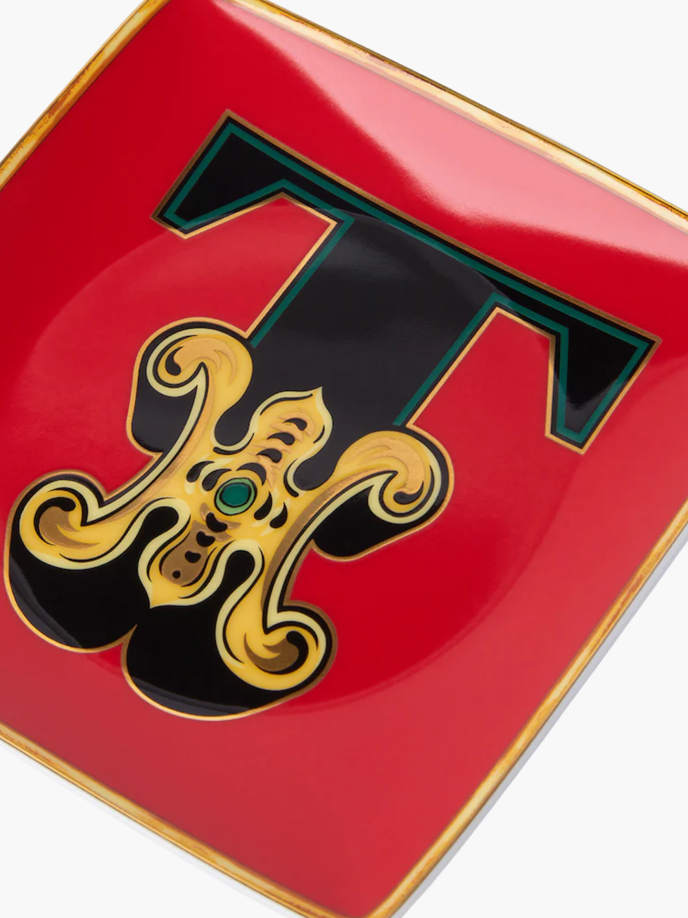 Versace  Holiday Alphabet T 1 Bowl 12 Cm Sq. Flat