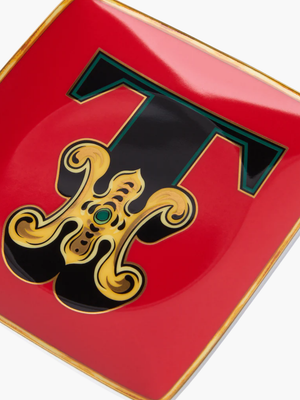 Versace  Holiday Alphabet T 1 Bowl 12 Cm Sq. Flat