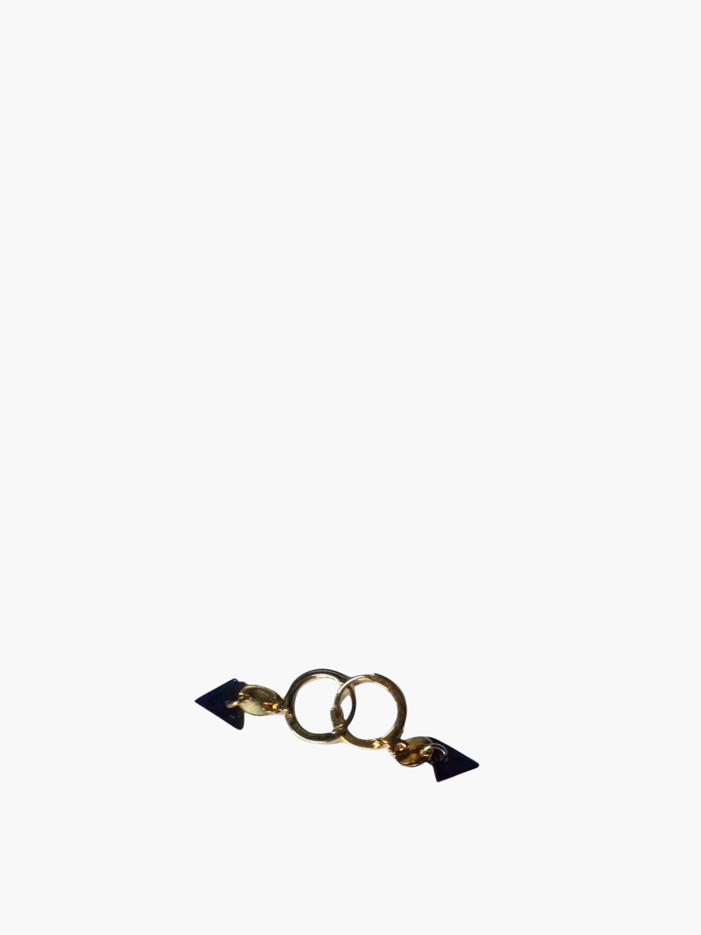 Isabel Marant Earring Single Pochon 8X13 / Bt 7.5 Black