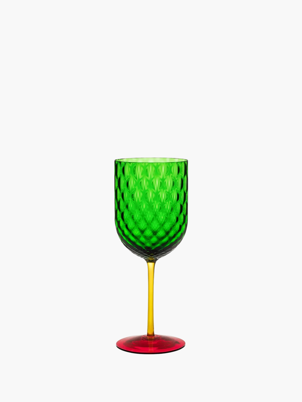 Dolce & Gabbana Wine Glass Green