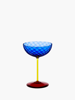 Dolce & Gabbana Champagne Glass Blue