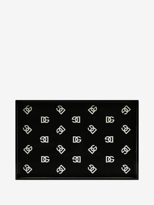 Dolce & Gabbana Tray With Logo Black
